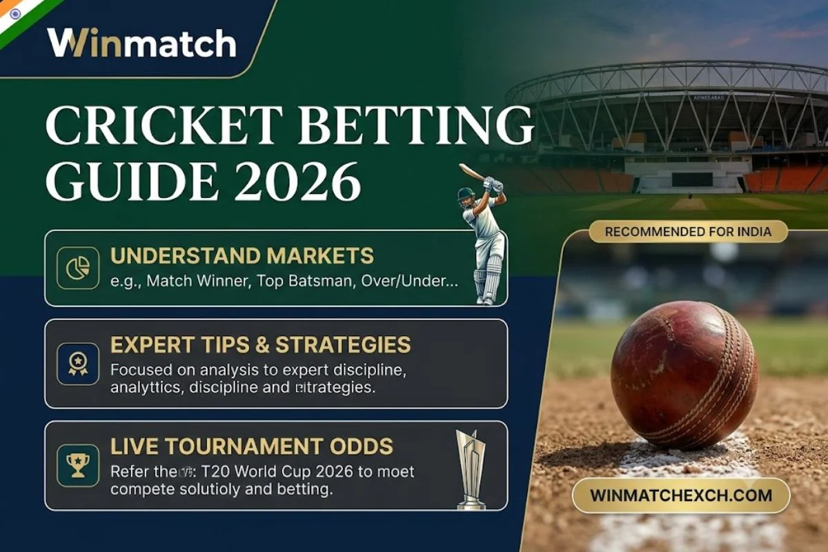 Winmatch Cricket betting guide 2026